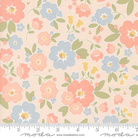 pink, Handmade Sweetness Collection Vintage Blooms Cotton Fabric 31790