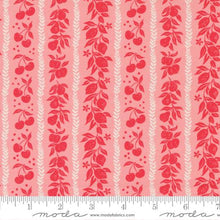 Julia Collection Mixed Fruit Tart Stripes Cotton Fabric 11925 pink