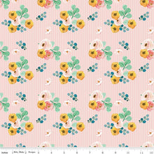 Spring Gardens Collection Bouquets Cotton Fabric C14111 pink