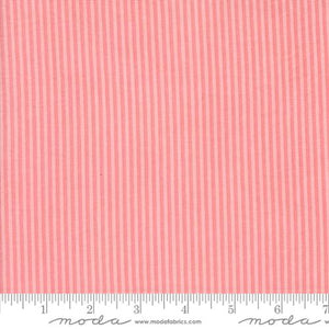 Pink, Sunday Brunch Collection Short Stack Stripes Cotton Fabric 30757