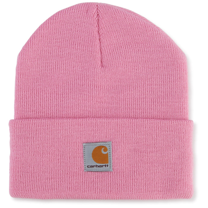 Pink carhartt beanie