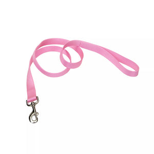 Bright Pink Single-Ply Dog Leash