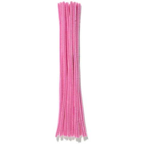 Pink pipe cleaners