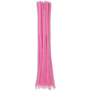 Pink pipe cleaners