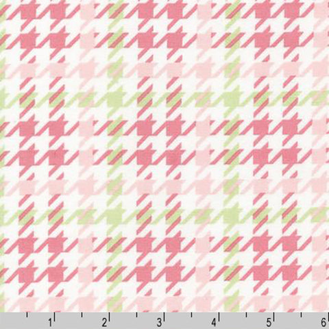 Pink flannel fabric