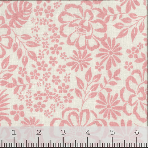 pink, Geneva Linen Texture Fabric FA152