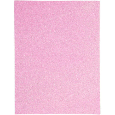 Pink glitter foam sheet