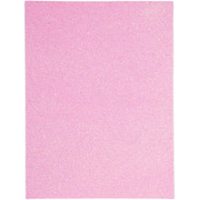 Pink glitter foam sheet