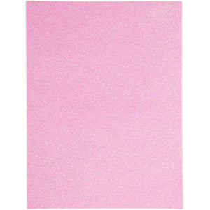 Pink glitter foam sheet
