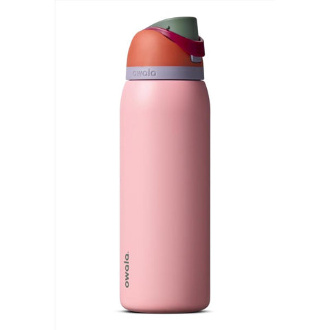 Owala FreeSip 40 oz water bottle in sugar high pink