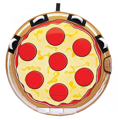 SportsStuff Pizza Inflatable Water Float top view