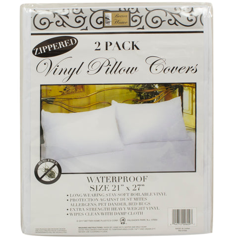 Vinyl pillowcases