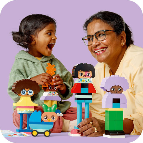 interactive, LEGO Duplo Town Buildable People with Big Emotions 10423