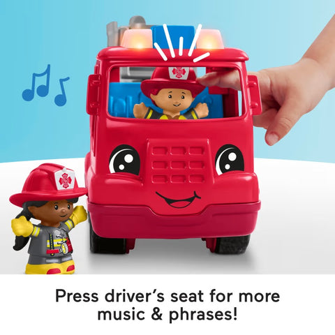 Little People Fire Truck Musical Toddler Toy HXC12