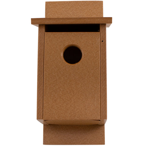 Polylumber bluebird house