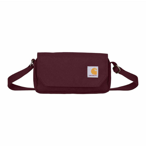 Carhartt Classic Crossbody Horizontal Bag in port color