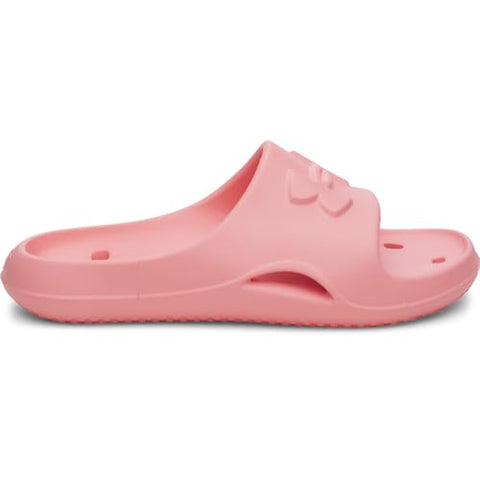 Under Armour women's Locker V slide in posh pink