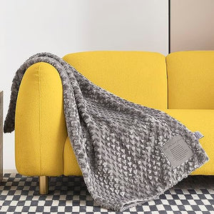 Throw Blanket on Sofa