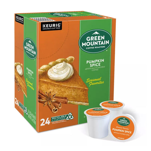 Green Mountain Pumpkin Spice Coffee Keurig Pods 5000346276