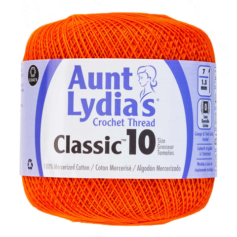 Pumpkin crochet thread