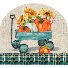 Fall and Winter Arbor Mates pumpkin wagon