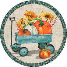 Fall and Winter Suncatchers pumpkin wagon