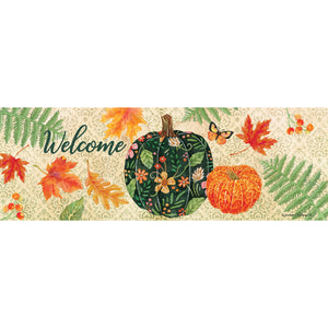 Fall and Winter Signature Signs pumpkins and leaves