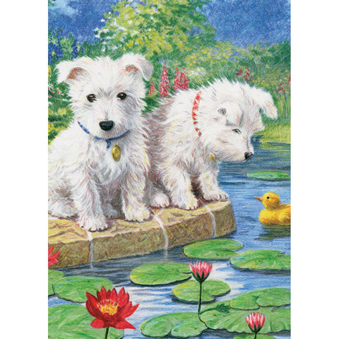 Westies Pencil by Number Set