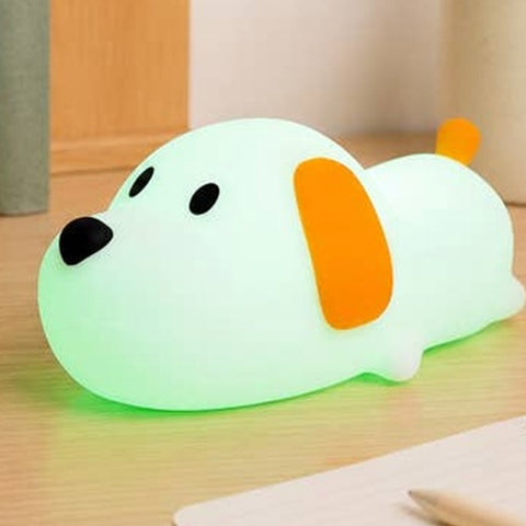 Puppy squishy nightlight
