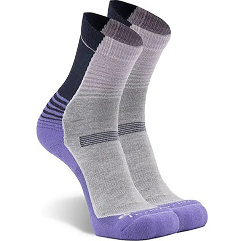 Purple Women's Hike Lanier Medium Weight Crew Socks 2555-02580