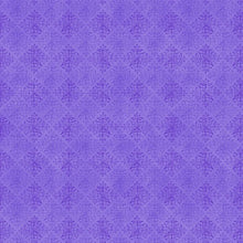 In Bloom Collection Medallions Cotton Fabric purple