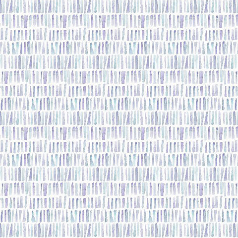 Coastal Sanctuary Collection Fringe Cotton Fabric purple