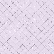 Au Naturel Collection Diagonal Plaid Cotton Fabric 17822 purple