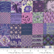 Curated in Color Collection Small Patchwork Cotton Fabric 7461 purple