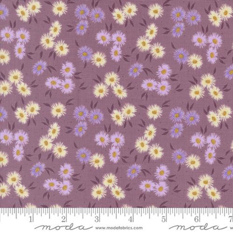 Purple, Sea Glass Summer Collection Small Floral Cotton Fabric 43181