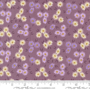 Purple, Sea Glass Summer Collection Small Floral Cotton Fabric 43181