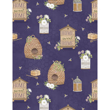 Purple beekeeping fabric