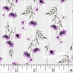 Poly Cotton Standard Weave Dress Fabric 6080 purpleplum