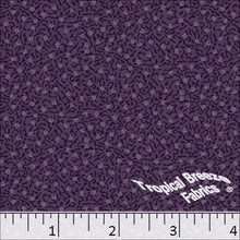 Purpleplum, Standard Weave Small Print Poly Cotton Fabric 6189