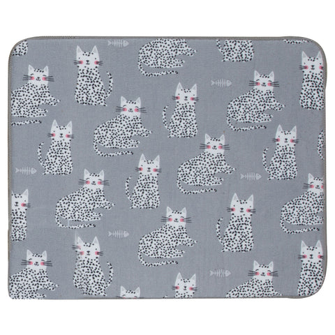 Dish drying mat