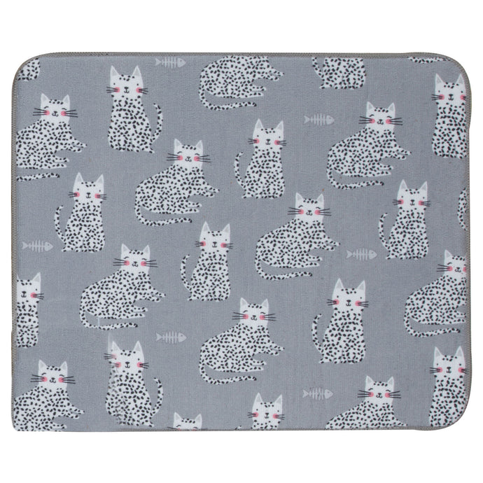 Dish drying mat