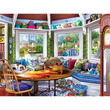 Puzzle picture featuring sun room