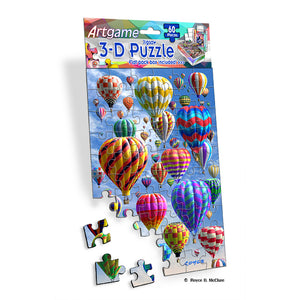 Hot Air Balloons Artgame 3D 60 PC Puzzle MINI/BAL