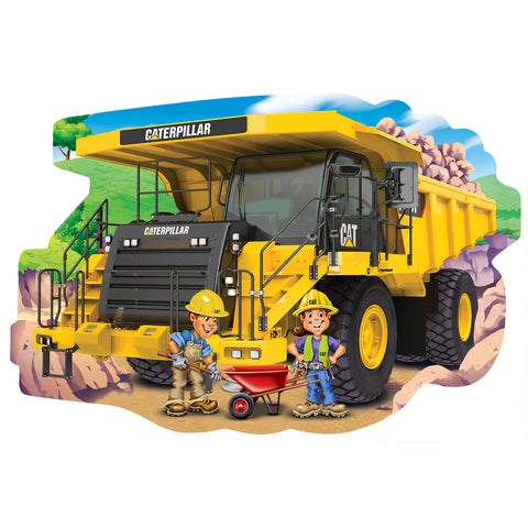 CAT Dump Truck 36 PC Shaped Floor Puzzle 11735