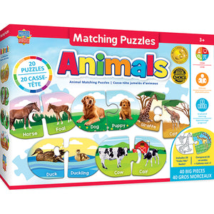 Matching Animals Educational Puzzles 11811
