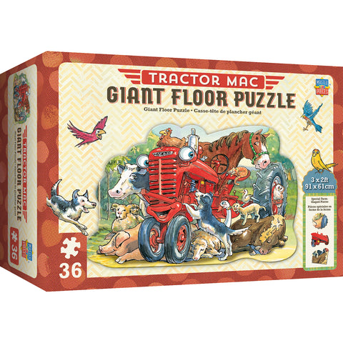 Tractor Mac & Friends 36 PC Floor Puzzle 