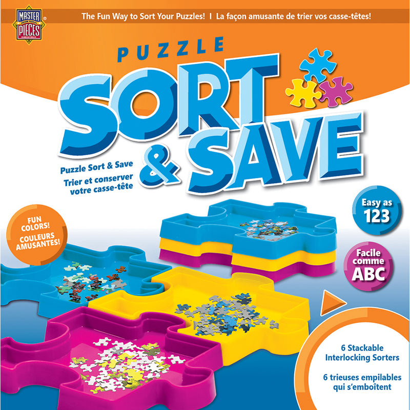 Masterpieces Sort & Save Puzzle Piece Trays