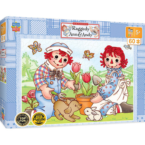 Raggedy Ann & Andy Picnic Friends 60 PC Puzzle 11820
