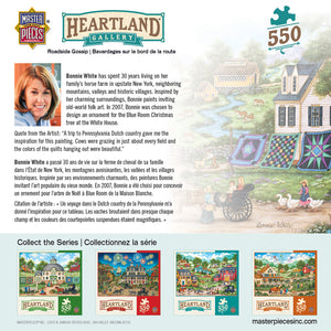 Heartland Collection Roadside Gossip 550 PC Puzzle 31682