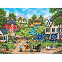 Heartland Collection Roadside Gossip 550 PC Puzzle 31682